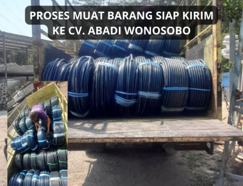 Proses Muat Pipa RUCIKA Kirim Wonosobo