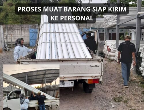 Proses Muat Pipa RUCIKA kirim ke personal