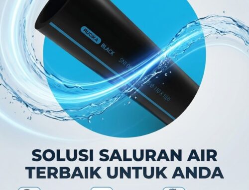 Pipa HDPE Rucika Black Pilihan Tepat Untuk Jaringan Distribusi Air Bersih